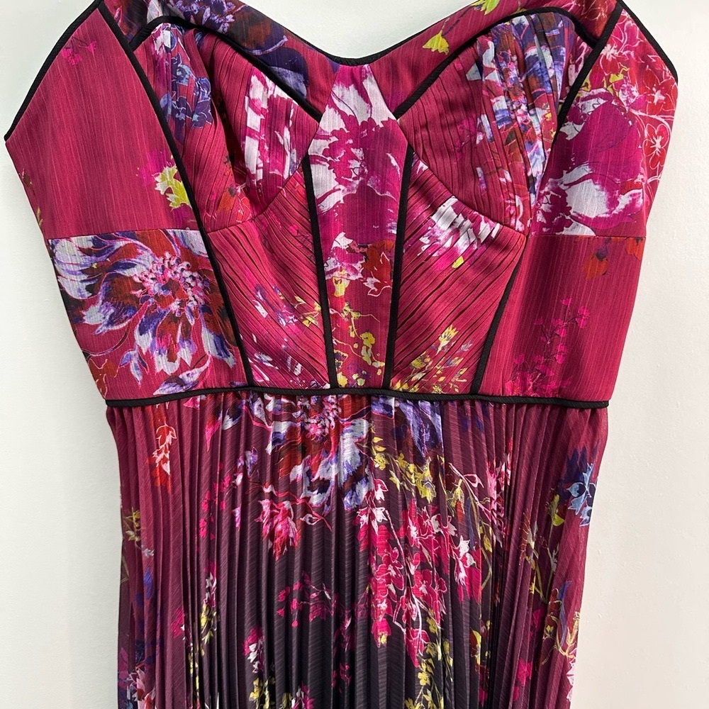Karen Millen Ombre Corset Detail Woven Stappy Mid, Size 6 - Picture 2 of 7